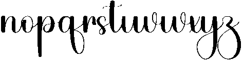 Christmas Regular otf (400) Font LOWERCASE
