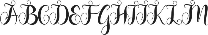 Christmas Sanantha otf (400) Font UPPERCASE