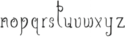 Christmas Script otf (400) Font LOWERCASE