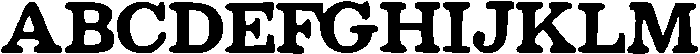 Christmas Serif Bold otf (700) Font UPPERCASE