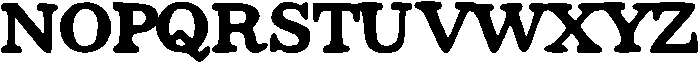 Christmas Serif Bold otf (700) Font UPPERCASE