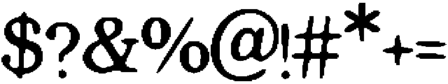Christmas Serif Regular otf (400) Font OTHER CHARS