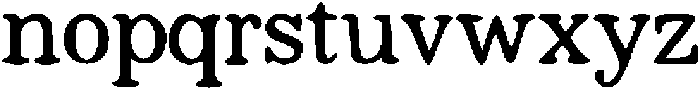 Christmas Serif Regular otf (400) Font LOWERCASE