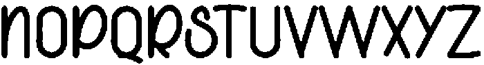 Christmas Stocking Regular otf (400) Font UPPERCASE