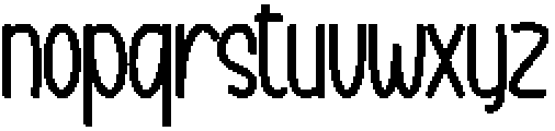 Christmas Sunshine Regular otf (400) Font LOWERCASE