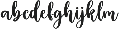 Christmas Together Regular otf (400) Font LOWERCASE