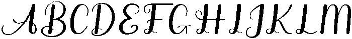 Christmas Tree Regular otf (400) Font UPPERCASE