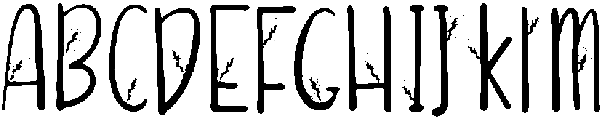 Christmas Tree Regular otf (400) Font UPPERCASE