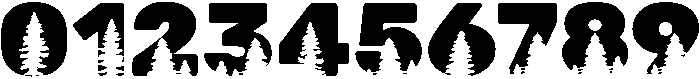 Christmas Tree Regular otf (400) Font OTHER CHARS