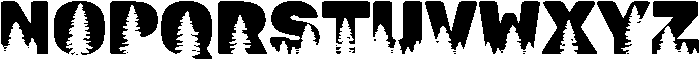 Christmas Tree Regular otf (400) Font LOWERCASE