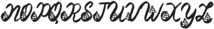 Christmas Tree Regular otf (400) Font UPPERCASE