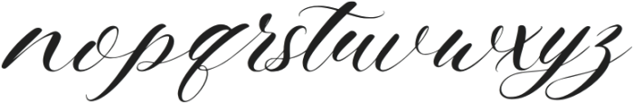 Christmas Twinkle Italic otf (400) Font LOWERCASE