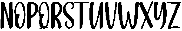 Christmas Vintage Regular otf (400) Font UPPERCASE