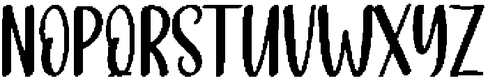 Christmas Vintage Regular otf (400) Font LOWERCASE