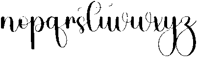 Christmas Wonderful Regular otf (400) Font LOWERCASE