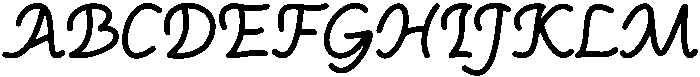Christmas gift Regular otf (400) Font UPPERCASE