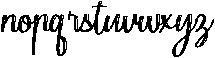 Christmas otf (400) Font LOWERCASE