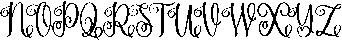 Christmas otf (400) Font UPPERCASE