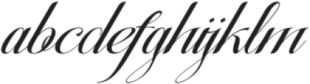 ChristmasCalligraphy otf (400) Font LOWERCASE