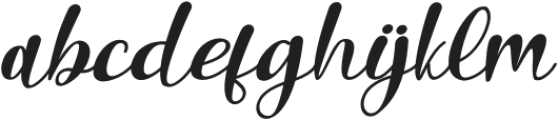 ChristmasLights-Italic otf (300) Font LOWERCASE