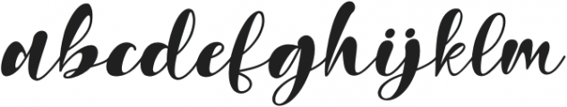 ChristmasMagic-Italic otf (400) Font LOWERCASE