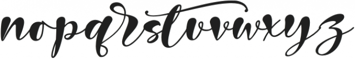 ChristmasMagic-Italic otf (400) Font LOWERCASE