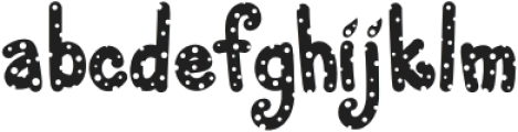 ChristmasSnow-SnowStyle otf (400) Font LOWERCASE