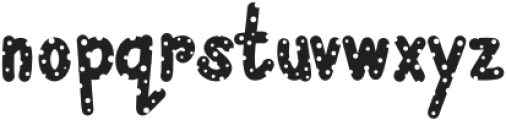 ChristmasSnow-SnowStyle otf (400) Font LOWERCASE