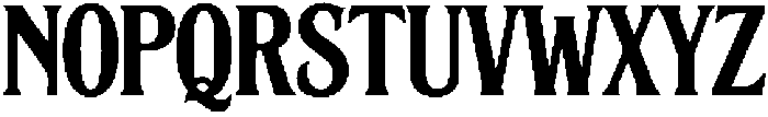 Christon Hunington Regular otf (400) Font UPPERCASE