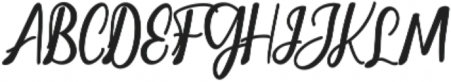 Christopher Script Regular ttf (400) Font UPPERCASE