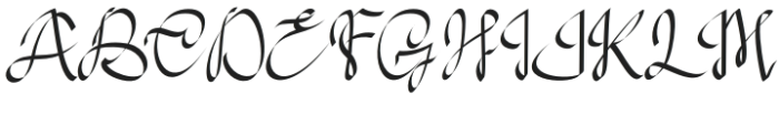 Christsha Regular otf (400) Font UPPERCASE