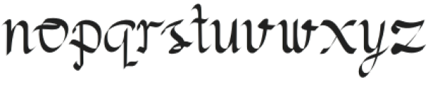 Christsha Regular otf (400) Font LOWERCASE