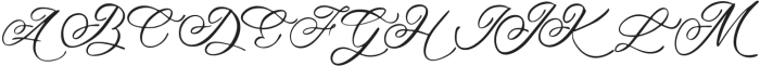 Christtinay otf (400) Font UPPERCASE