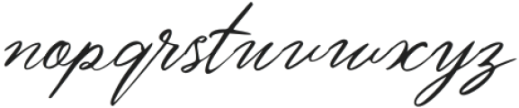 Christtinay otf (400) Font LOWERCASE