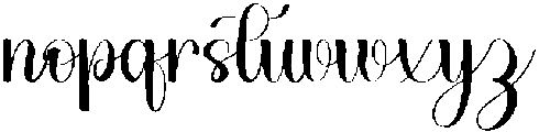 Christy  Wishes Regular otf (400) Font LOWERCASE