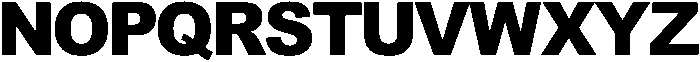 Chrome Bold otf (700) Font UPPERCASE