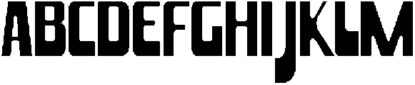 Chrome Boogie Regular otf (400) Font UPPERCASE