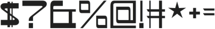 Chrome Kid Regular Regular otf (400) Font OTHER CHARS