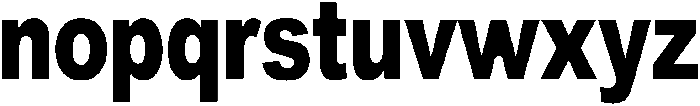 Chrome Regular otf (400) Font LOWERCASE