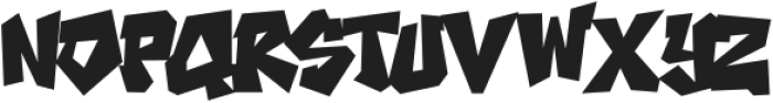 Chrome TM Regular otf (400) Font UPPERCASE
