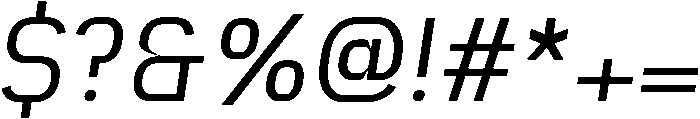 Chrome regular otf (400) Font OTHER CHARS