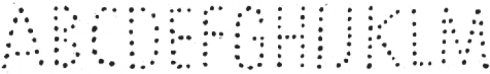 Chronic Dusty Dots otf (400) Font LOWERCASE