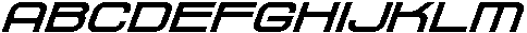 Chronosfer-Italic otf (400) Font UPPERCASE