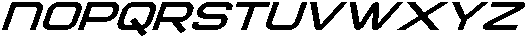 Chronosfer-Italic otf (400) Font UPPERCASE