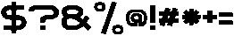 Chronosfer otf (400) Font OTHER CHARS