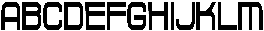 ChronosferCondensed otf (400) Font UPPERCASE