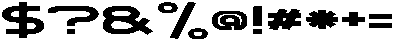 ChronosferExpanded otf (400) Font OTHER CHARS