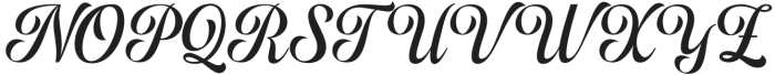 Chryselles Script Regular otf (400) Font UPPERCASE