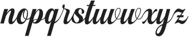 Chryselles Script Regular otf (400) Font LOWERCASE