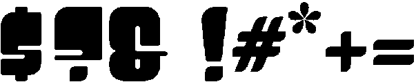 Chubaq otf (400) Font OTHER CHARS